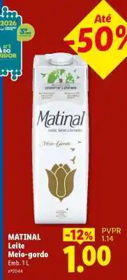 Lidl MATINAL promoção