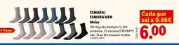 Lidl ESMARA/ESMARA MEN promoção