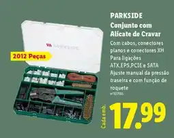 Lidl Parkside Conjunto com Alicate de Cravar promoção