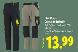 Lidl PARKSIDE promoção