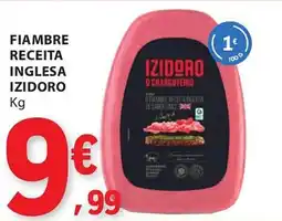E.Leclerc Fiambre receita inglesa izidoro promoção
