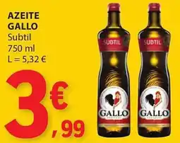 E.Leclerc Azeite gallo subtil promoção