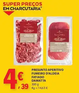 E.Leclerc Presunto aperitivo fumeiro d'aldeia promoção