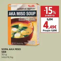 Supercor Sopa aka miso s&b promoção