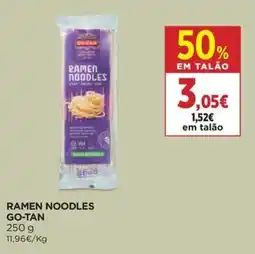 Supercor Ramen noodles go-tan promoção