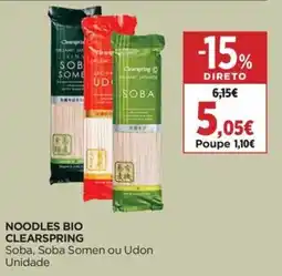 Supercor Noodles bio clearspring promoção
