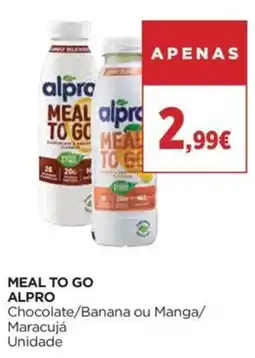 Supercor Meal to go alpro chocolate/banana ou manga/maracujá promoção