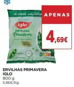 Supercor Ervilhas primavera iglo promoção