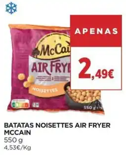 Supercor batatas noisettes air fryer mccain promoção