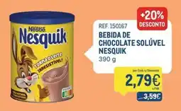 Makro Bebida de chocolate solúvel nesquik promoção
