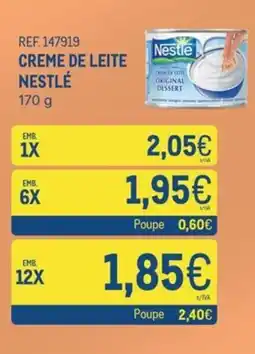 Makro Creme de leite nestlé promoção