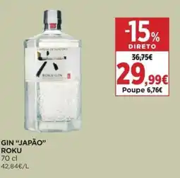 Supercor gin japão roku promoção