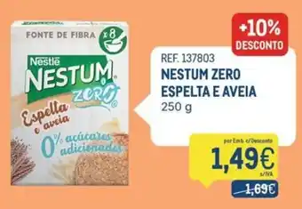 Nestum zero espelta e aveia