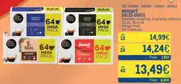 Makro Nescafé Dolce Gusto Ristretto Ardenza, Espresso Intenso, Sical, Buondi Mega Pack promoção