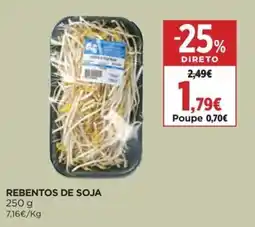 Supercor Rebentos de soja promoção