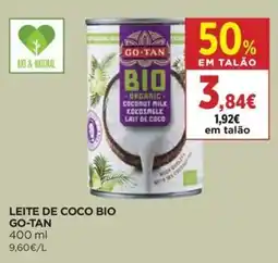 Supercor Leite de coco bio go-tan promoção