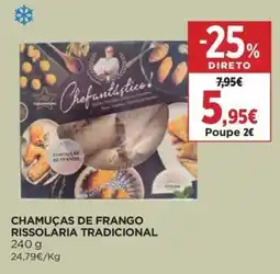 Supercor Chamuças de frango rissolaria tradicional promoção