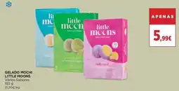 Supercor gelado mochi little moons vários sabores promoção