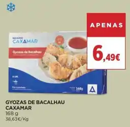 Supercor Gyozas de bacalhau caxamar promoção