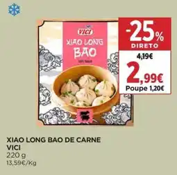 Supercor xiao long bao de carne vici promoção