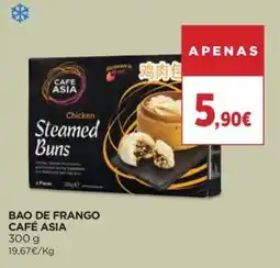Supercor Bao de frango café asia promoção