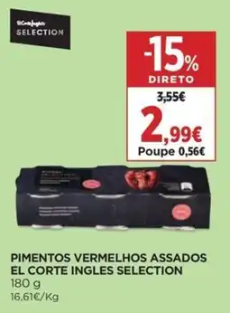 Supercor pimentos vermelhos assados el corte ingles selection promoção