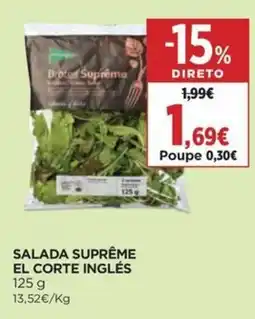 Supercor Salada suprême promoção