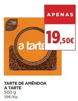Supercor tarte de amêndoa a tarte promoção