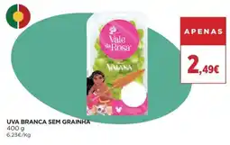 Supercor Uva branca sem grainha vale da rosa promoção