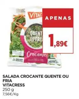 Supercor Salada crocante quente ou fria vitacress promoção