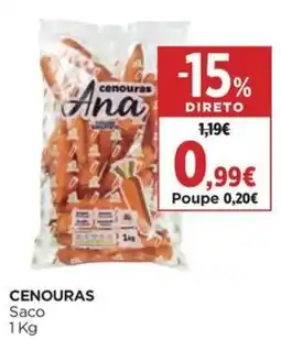 Supercor Cenouras Ana promoção