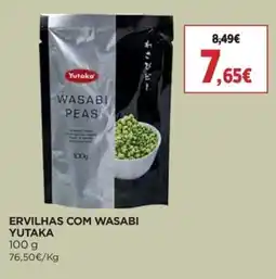 Supercor Ervilhas com wasabi yutaka promoção