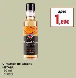 Supercor Vinagre de arroz miyata promoção