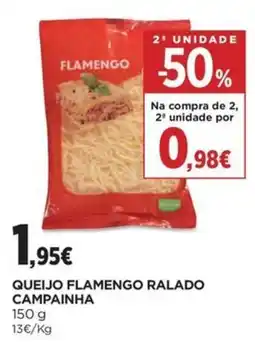 Supercor Queijo flamengo ralado campainha promoção
