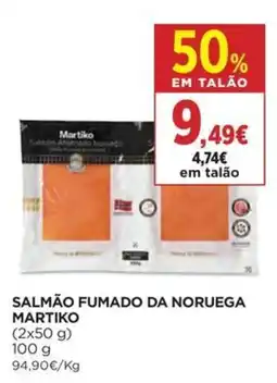 Supercor Salmão fumado da noruega martiko promoção