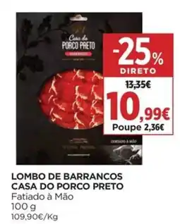 Supercor Lombo de barrancos casa do porco preto promoção