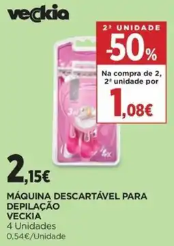 Supercor Máquina descartável para depilação veckia promoção