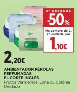 Supercor Ambientador pérolas perfumadas el corte inglés promoção