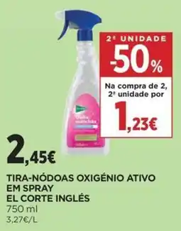 Supercor Tira-nódoas oxigénio ativo promoção