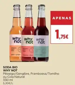 Supercor soda bio why not promoção