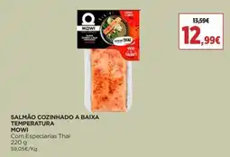 Supercor Salmão cozinhado a baixa temperatura mowi com especiarias thai promoção