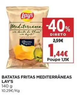 Supercor batatas fritas mediterrâneas lay's promoção