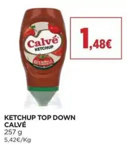 Supercor Ketchup top down calvé promoção