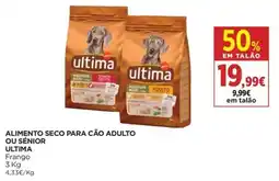 Supercor Alimento seco para cão adulto ou sênior ultima frango promoção