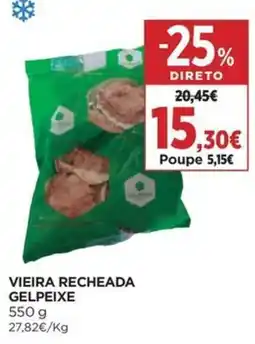 Supercor Vieira recheada gelpeixe promoção