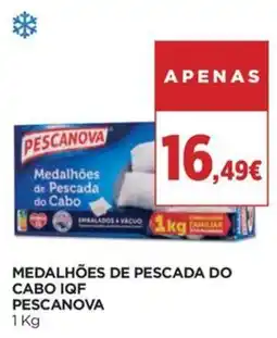 Supercor medalhões de pescada do cabo iqf pescanova promoção