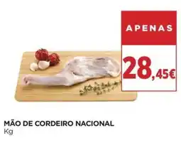 Supercor Mão de cordeiro nacional promoção