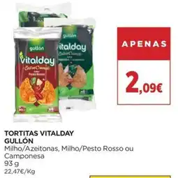 Supercor tortitas vitalday gullón promoção