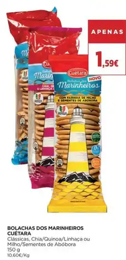 Supercor Bolachas dos marinheiros cuétara promoção