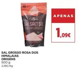 Supercor sal grosso rosa dos himalaias origens promoção